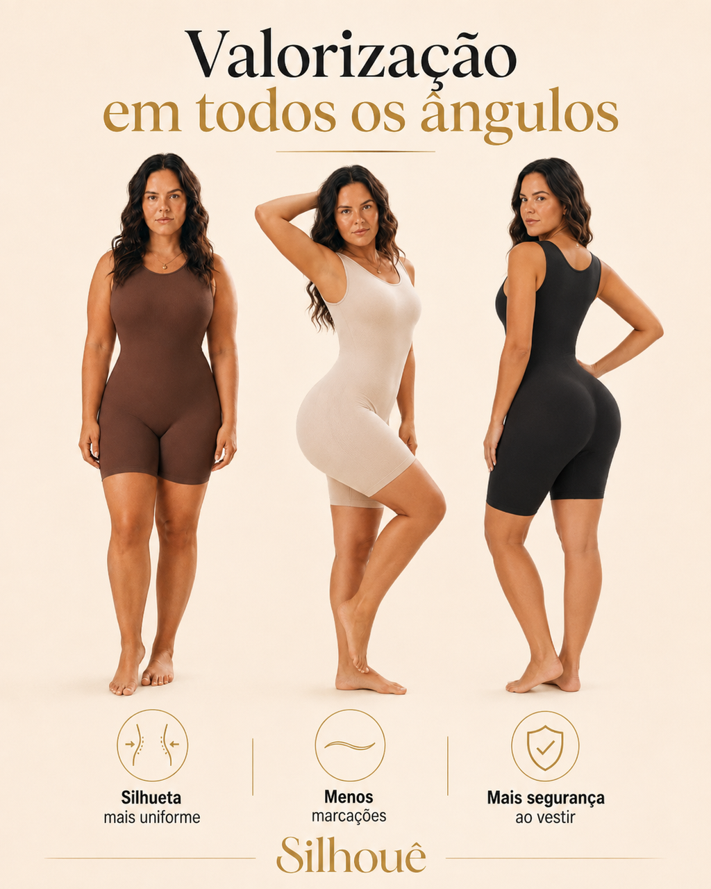 Body Modelador Essentiel — Silhouê