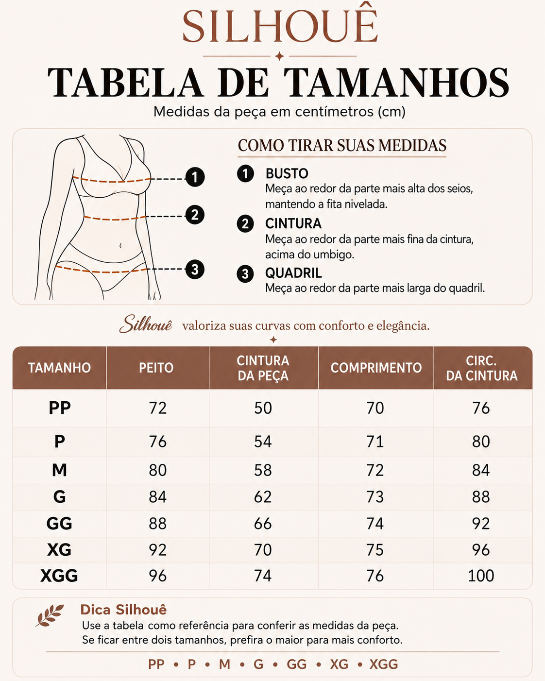Body Modelador Intense — Silhouê