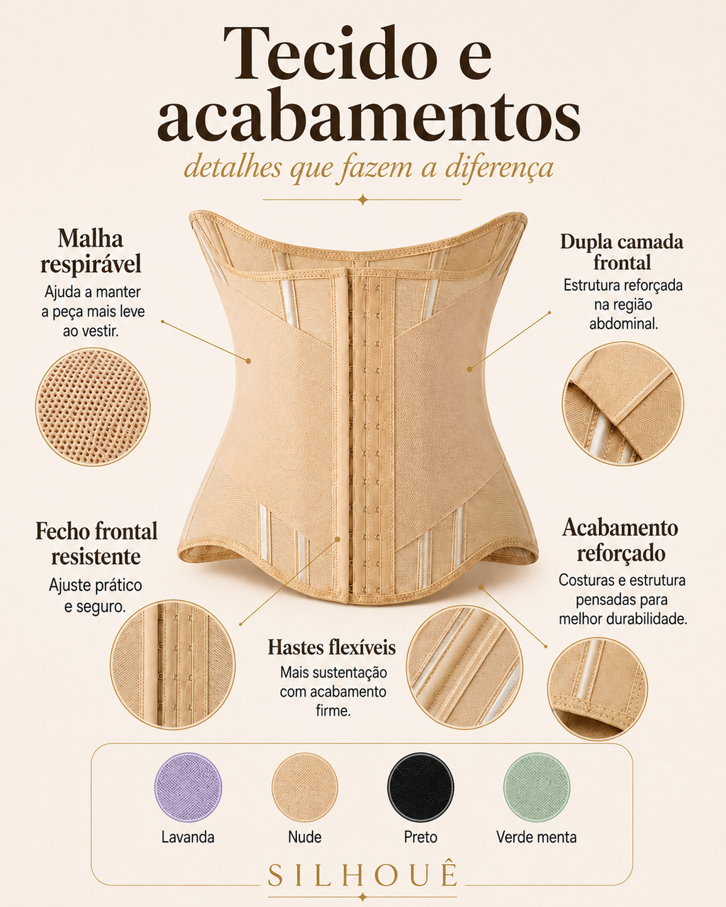 Cinta Modeladora Sculpt — Silhouê