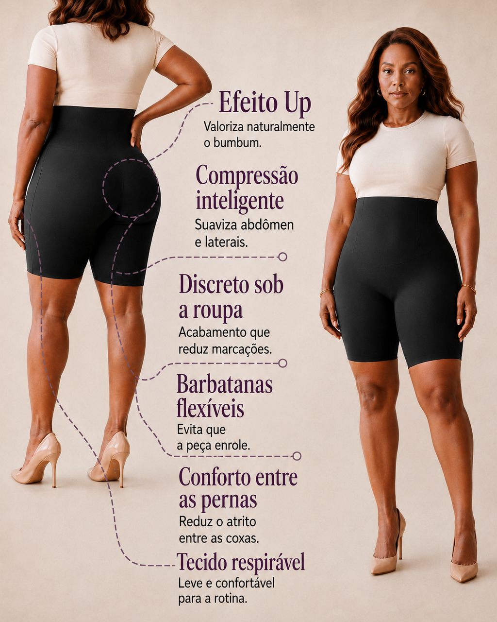 Short Modelador Signature — Silhouê